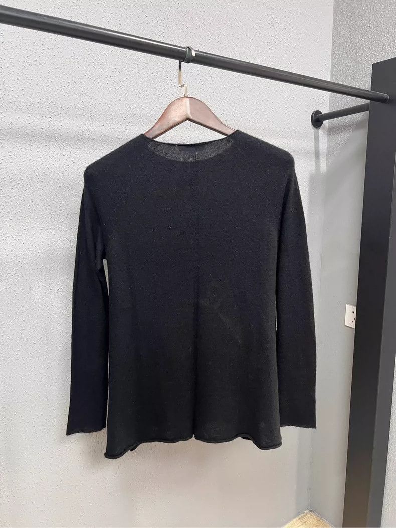 The Row The Row Black Cashmere Knit Sweater Size S / US 4 / IT 40 - 2 Thumbnail