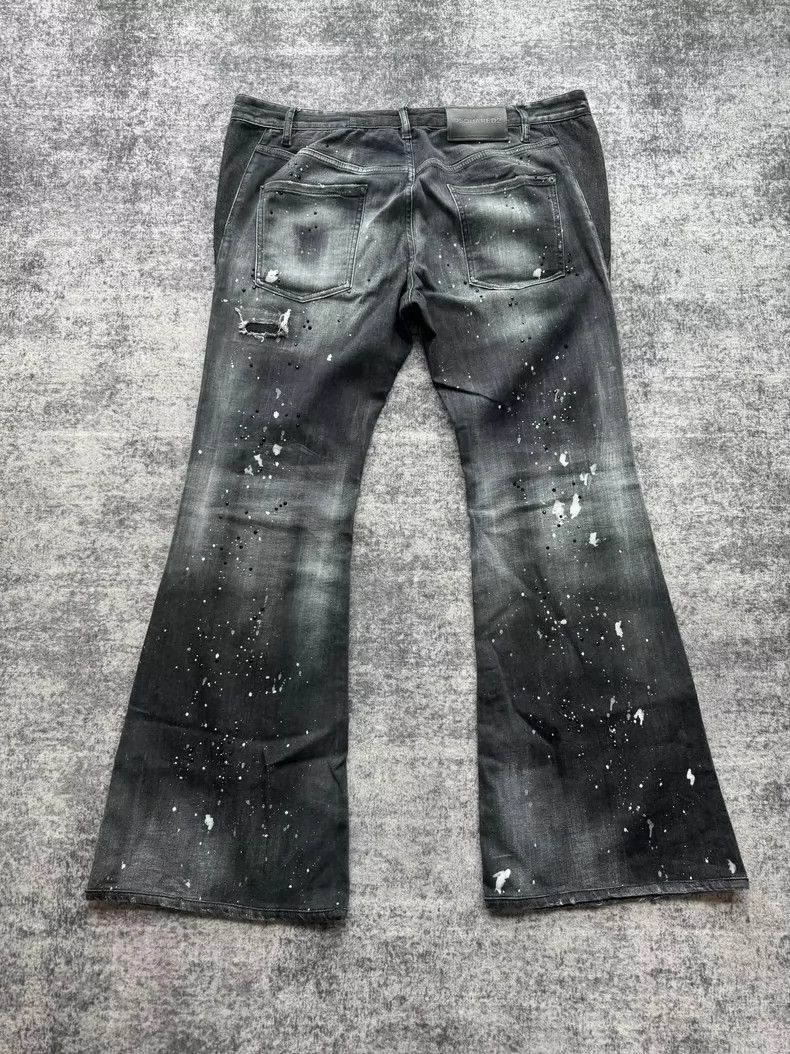 Dsquared2 DSQUARED2 SS24 Ripped Denim Flared Pants Size 42" / US 20 - 2 Thumbnail