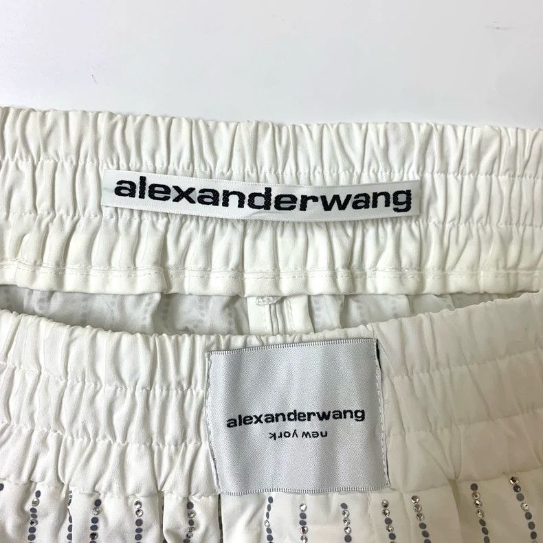 Alexander Wang Alexander Wang Rhinestone Shorts Size XS Size 22" - 4 Thumbnail