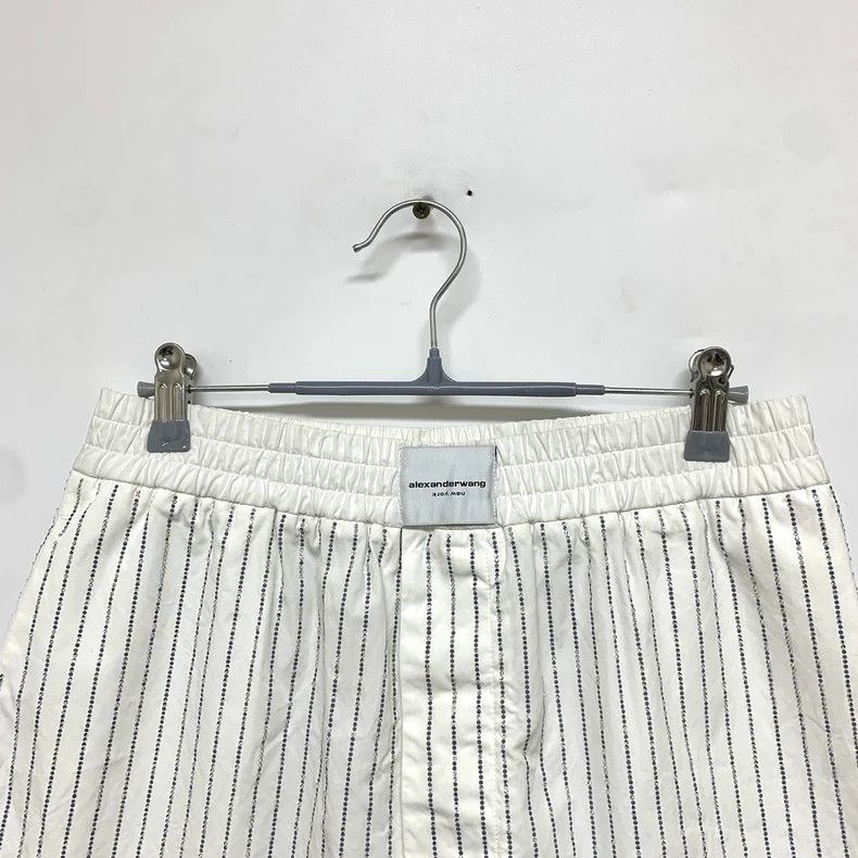 Alexander Wang Alexander Wang Rhinestone Shorts Size XS Size 22" - 5 Thumbnail