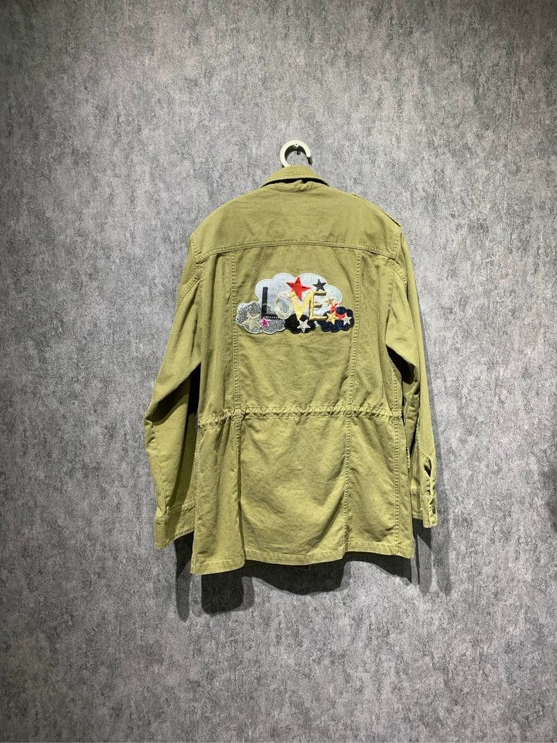 Saint Laurent Paris Saint Laurent Shark Green Jacket Size M / US 6-8 / IT 42-44 - 2 Thumbnail
