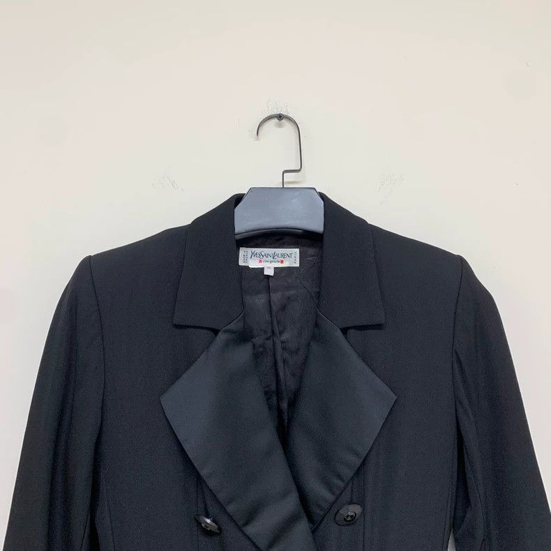 Yves Saint Laurent YSL Casual Double-Breasted Jacket Size S / US 4 / IT 40 - 8 Thumbnail