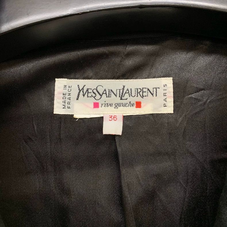Yves Saint Laurent YSL Casual Double-Breasted Jacket Size S / US 4 / IT 40 - 3 Thumbnail
