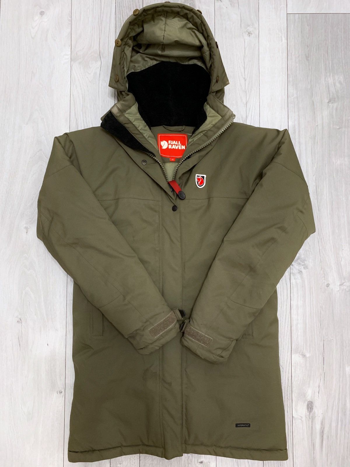 Fjallraven Parka Green Winter Hydratic