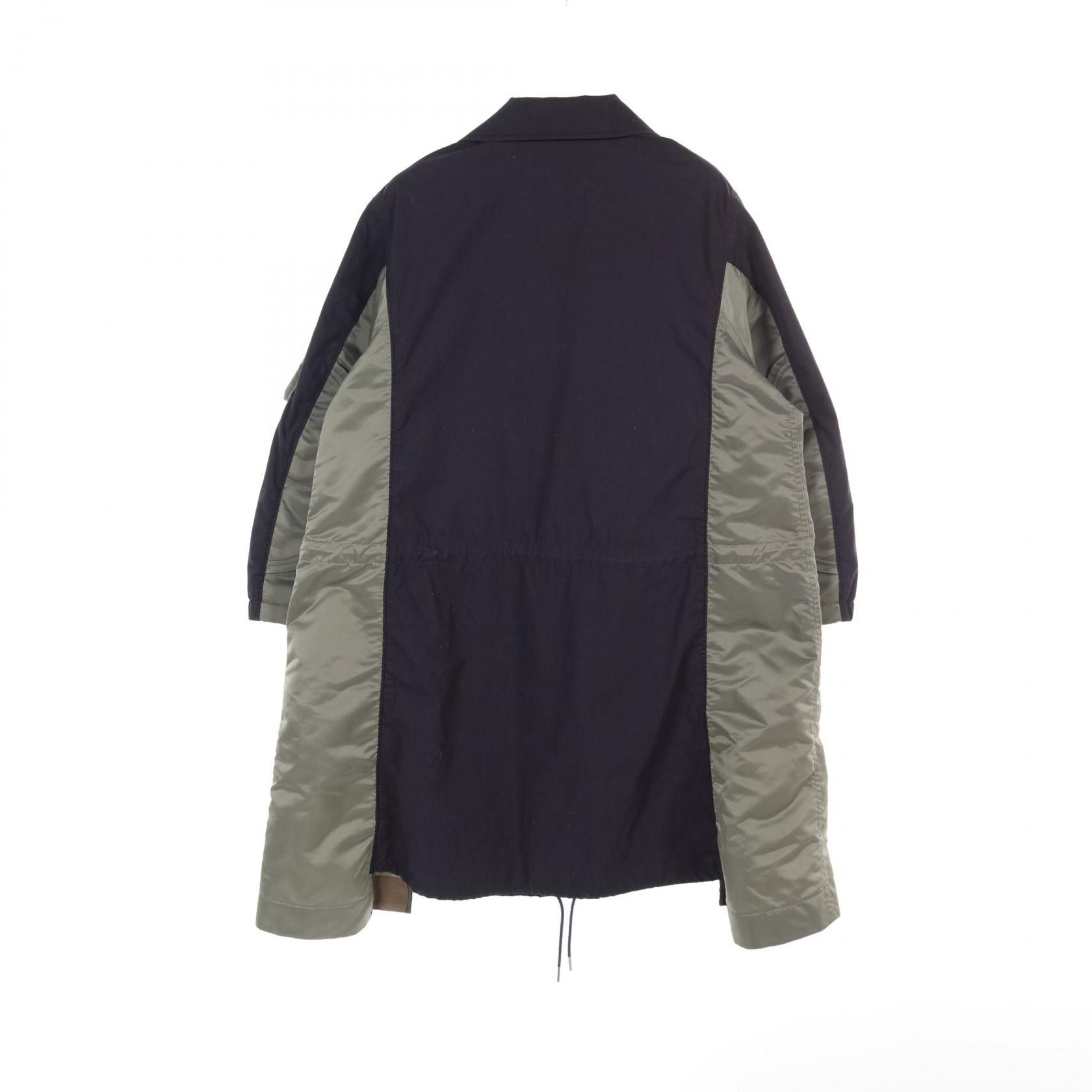 Sacai Sacai Sacai SCM-035 Nylon Cotton Outerwear Cotton Outerwear SCM-035 Size ONE SIZE - 2 Thumbnail