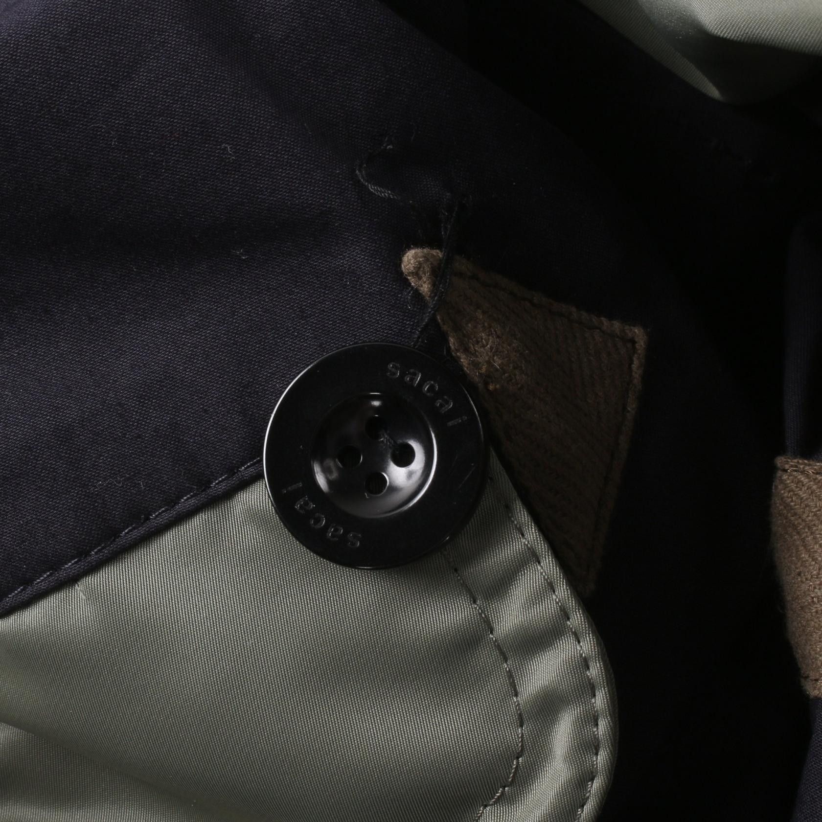 Sacai Sacai Sacai SCM-035 Nylon Cotton Outerwear Cotton Outerwear SCM-035 Size ONE SIZE - 5 Thumbnail