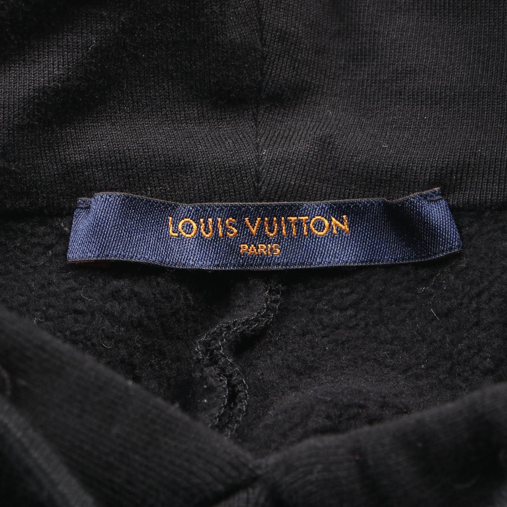 Louis Vuitton Louis Vuitton Louis Vuitton Monogram Cotton Hoodie Cotton Sweatshirts & Hoodies RM211Q RLE HKY43W CA Size ONE SIZE - 3 Thumbnail