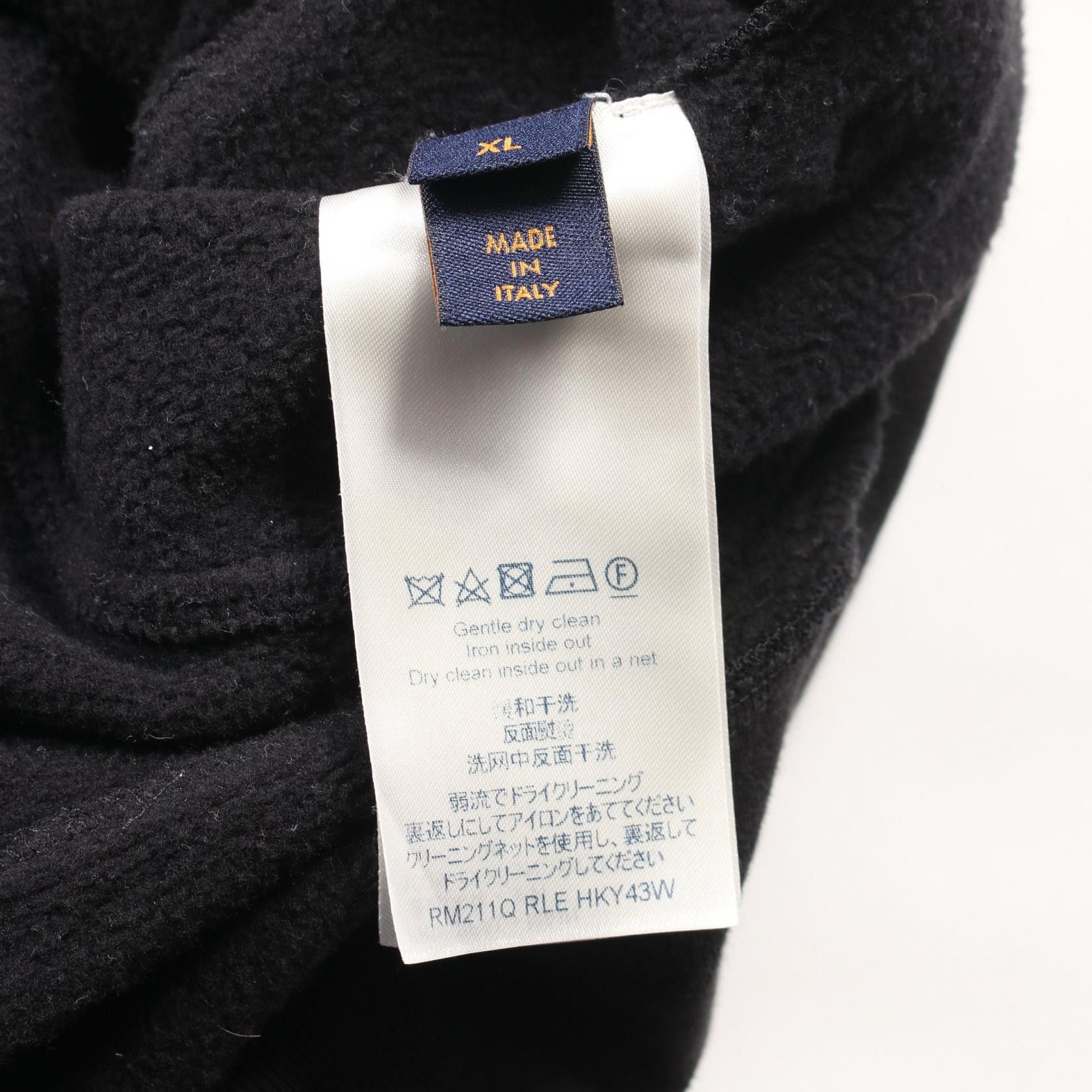 Louis Vuitton Louis Vuitton Louis Vuitton Monogram Cotton Hoodie Cotton Sweatshirts & Hoodies RM211Q RLE HKY43W CA Size ONE SIZE - 5 Thumbnail
