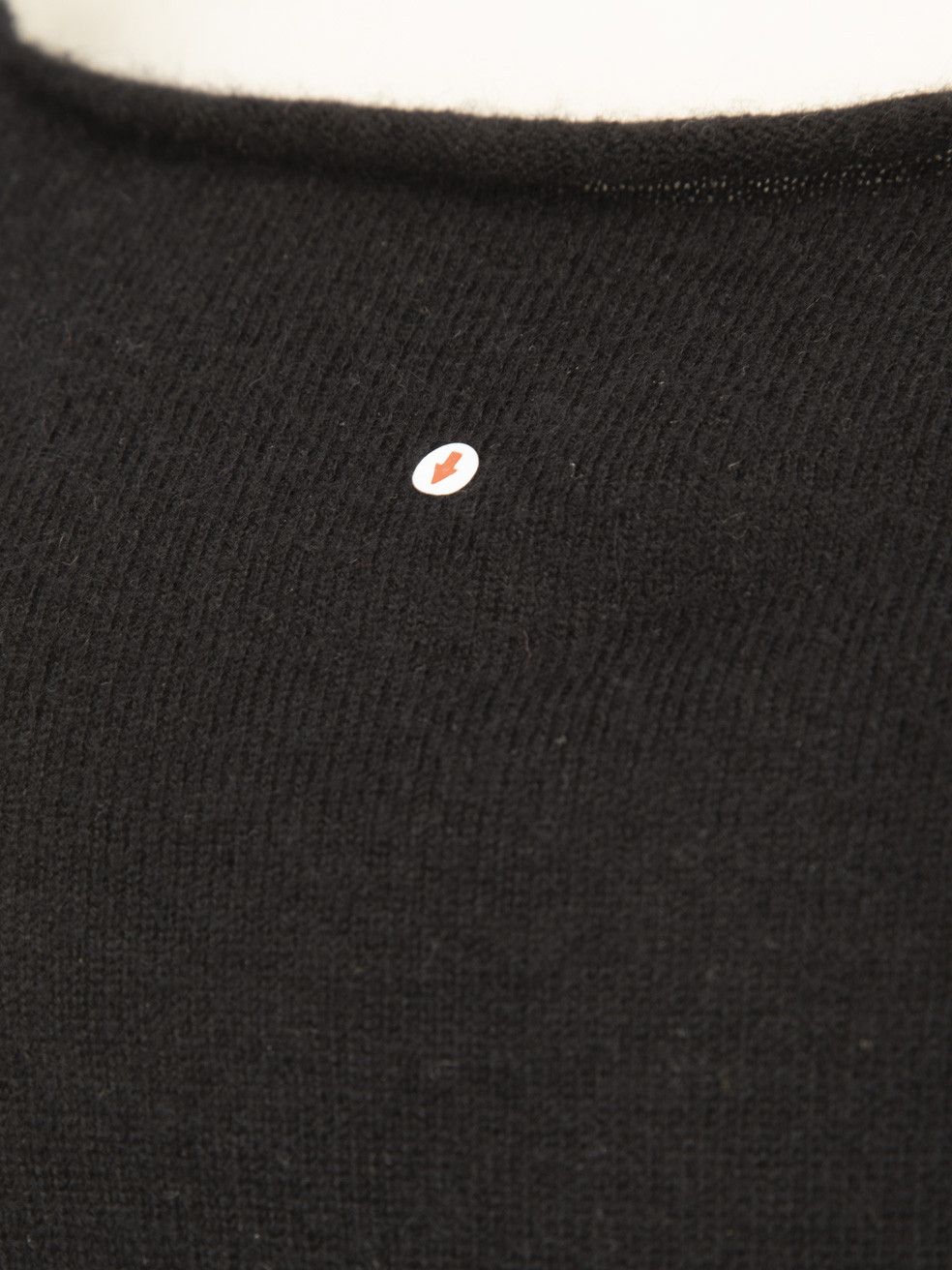 Lanvin Black Wool Sheer Top Size M / US 6-8 / IT 42-44 - 5 Thumbnail