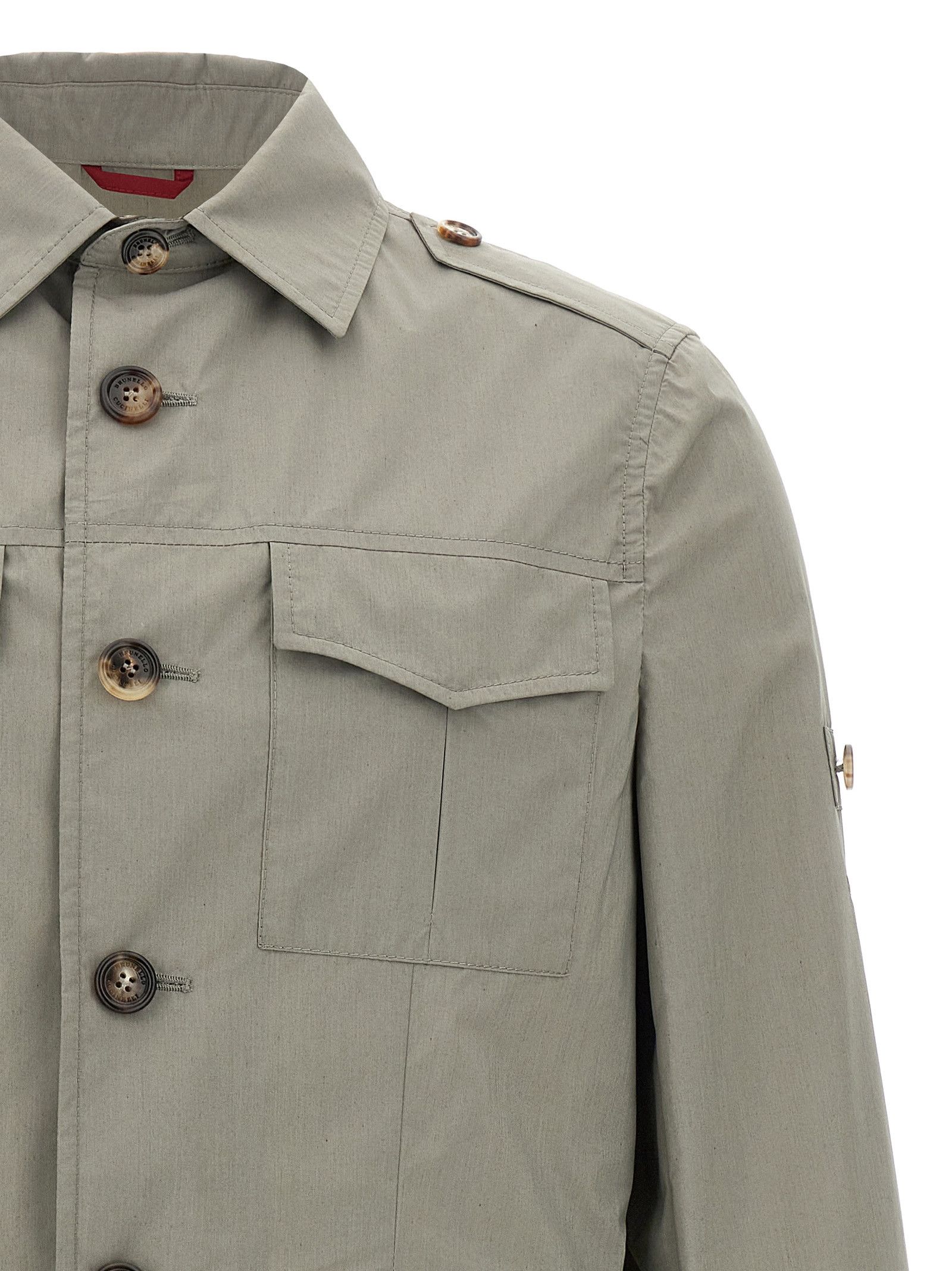 Brunello Cucinelli Saharan Jacket Size US S / EU 44-46 / 1 - 3 Thumbnail