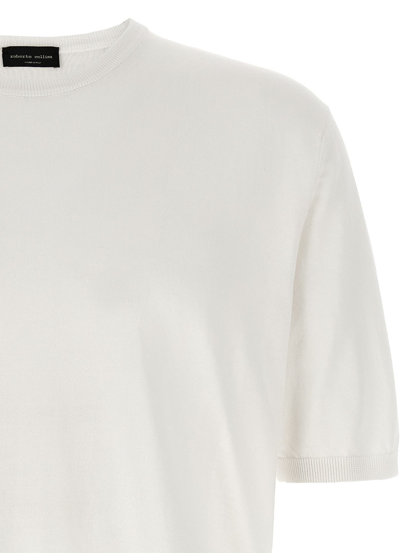 Roberto Collina Knitted T-Shirt Size US L / EU 52-54 / 3 - 3 Thumbnail