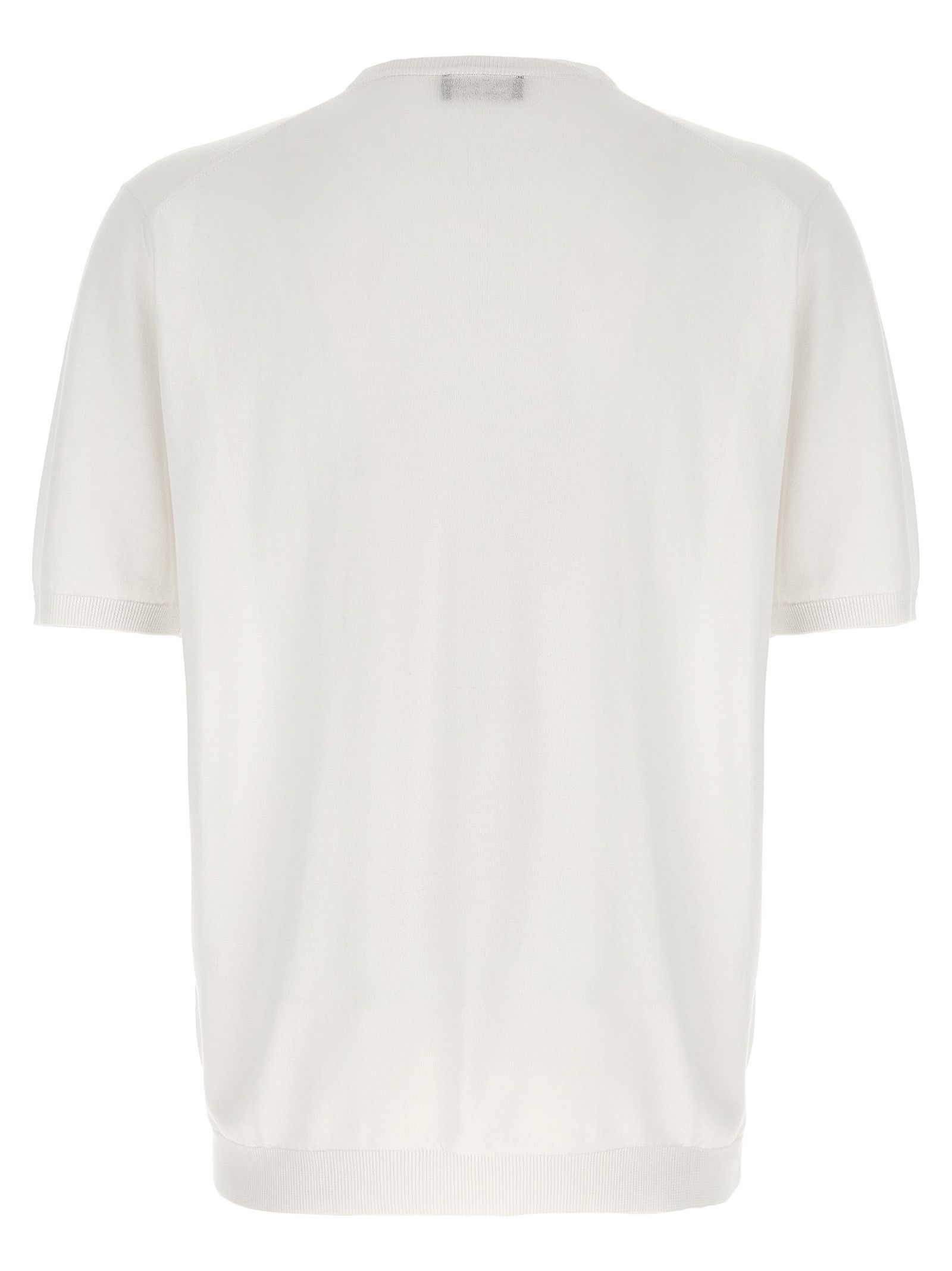 Roberto Collina Knitted T-Shirt Size US L / EU 52-54 / 3 - 2 Thumbnail