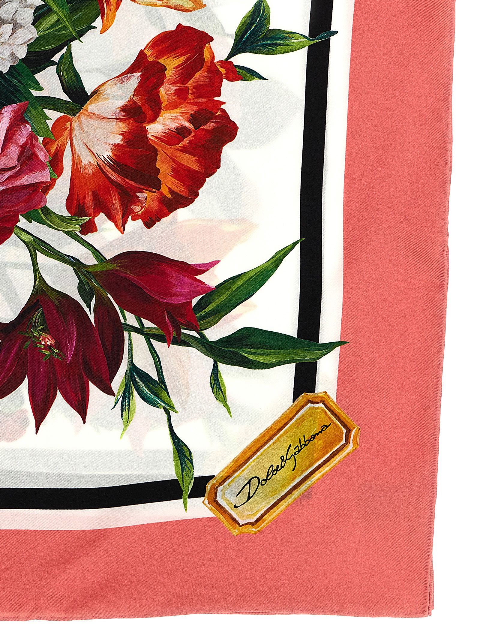 Dolce & Gabbana Floral Print Scarf Size ONE SIZE - 2 Thumbnail