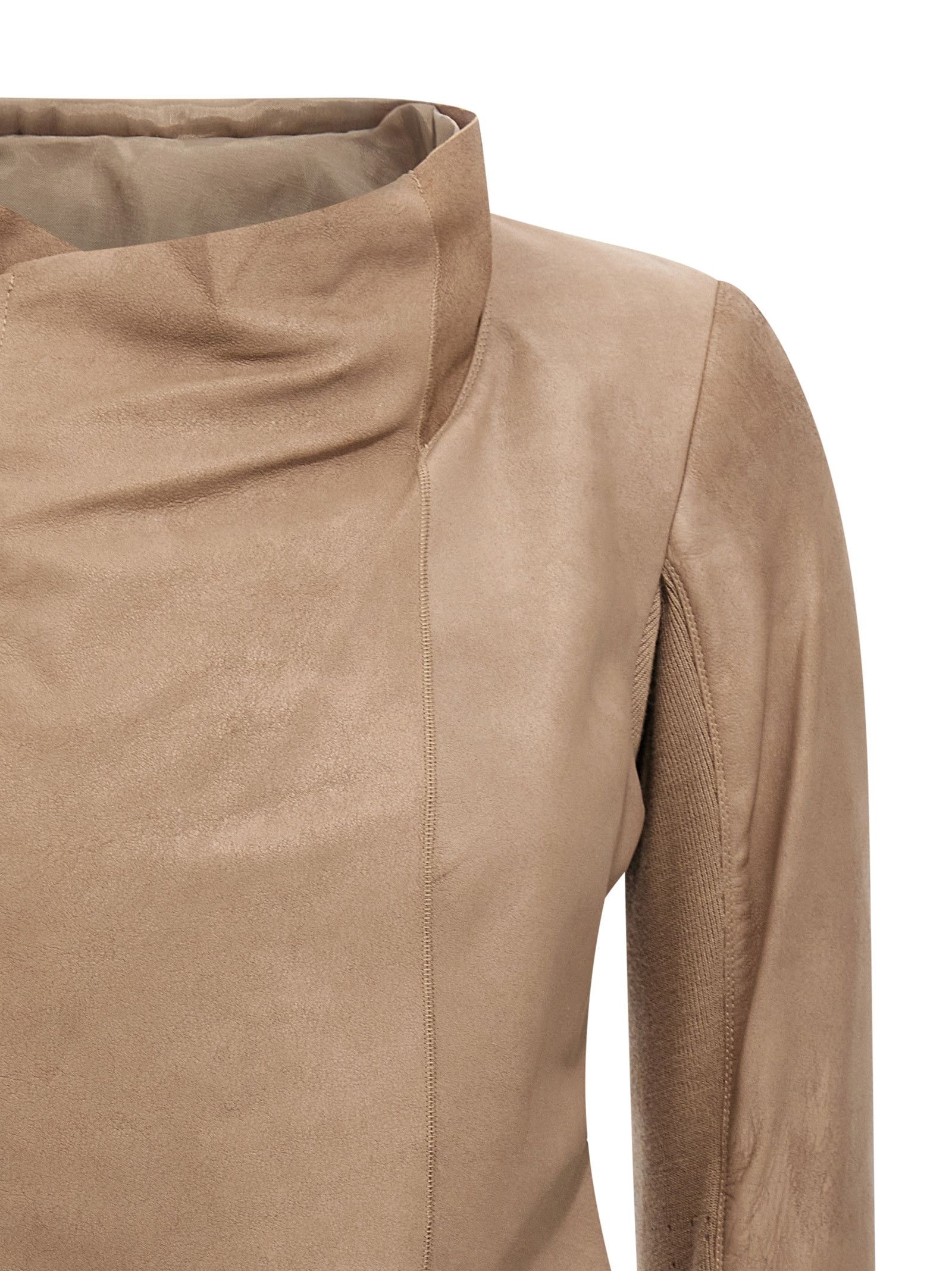 Rick Owens 'Low Neck Biker' Jacket Size M / US 6-8 / IT 42-44 - 3 Thumbnail