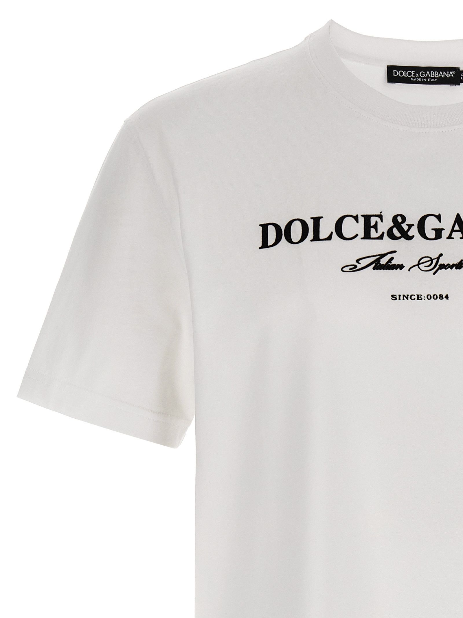 Dolce & Gabbana Flock Print T-Shirt Size US L / EU 52-54 / 3 - 3 Thumbnail