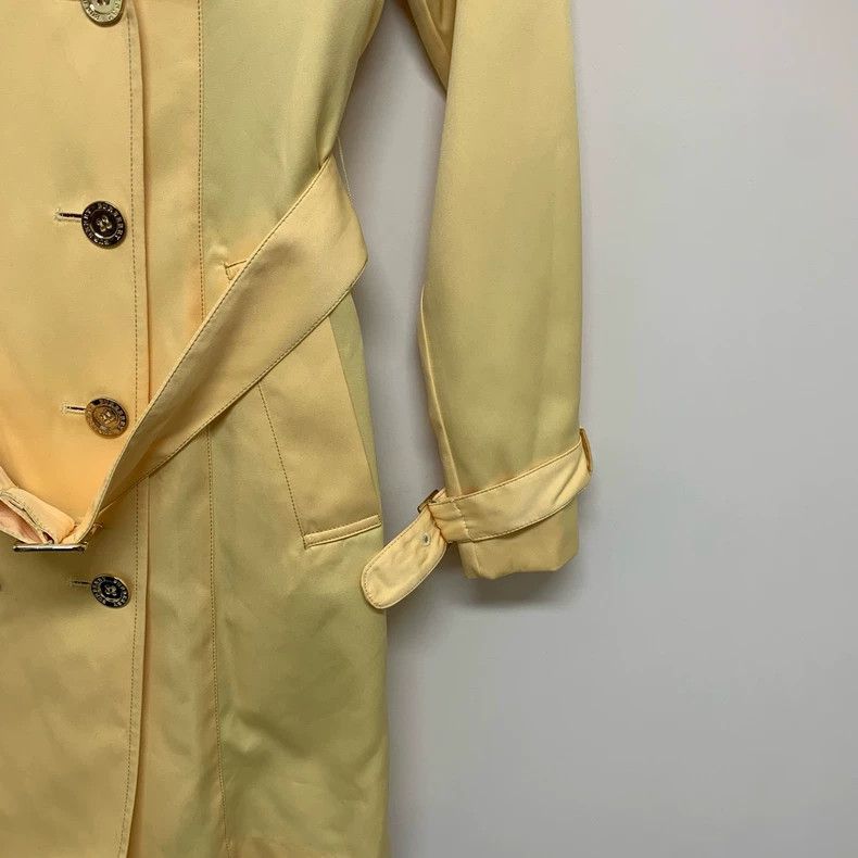 Burberry Burberry Yellow Casual Windbreaker Coat Size M / US 6-8 / IT 42-44 - 6 Thumbnail