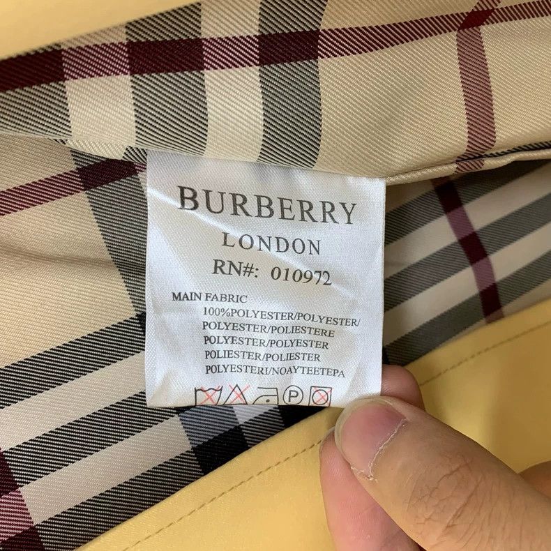 Burberry Burberry Yellow Casual Windbreaker Coat Size M / US 6-8 / IT 42-44 - 3 Thumbnail