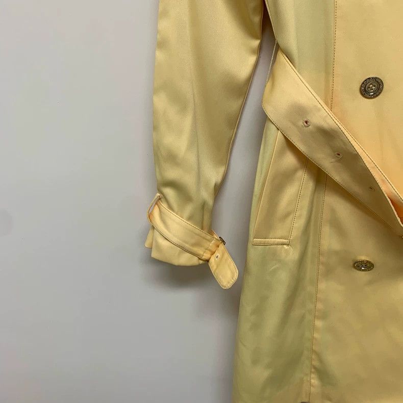 Burberry Burberry Yellow Casual Windbreaker Coat Size M / US 6-8 / IT 42-44 - 8 Thumbnail