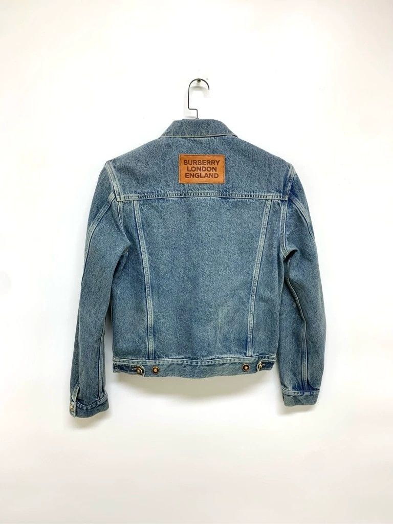 Burberry Burberry Denim Jacket Size 48 Classic Style Size L / US 10 / IT 46 - 2 Thumbnail