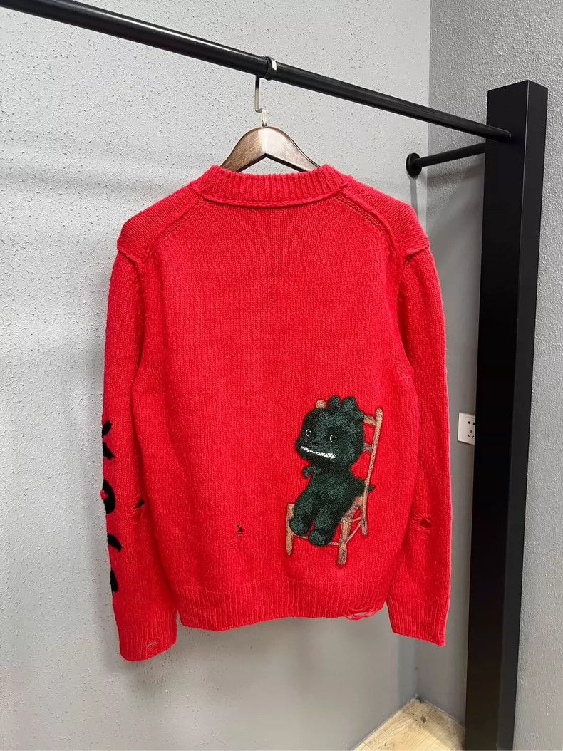 Dior Dior Red Dragon Year Sweater Size S / US 4 / IT 40 - 2 Thumbnail
