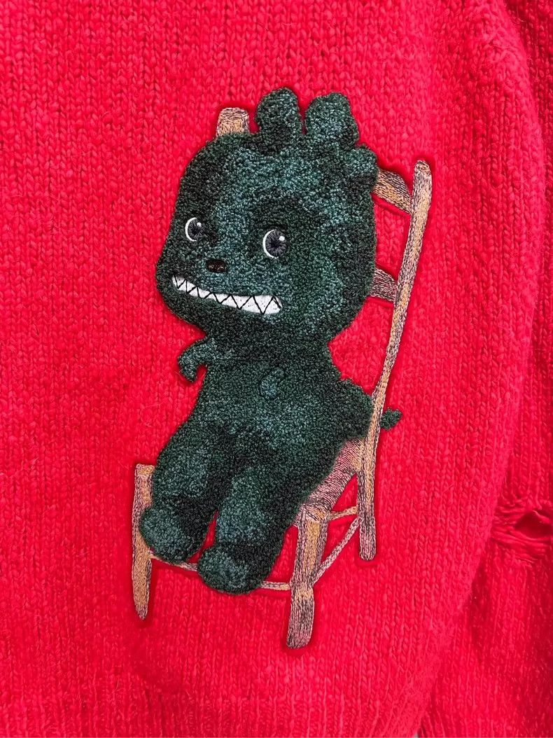 Dior Dior Red Dragon Year Sweater Size S / US 4 / IT 40 - 4 Thumbnail