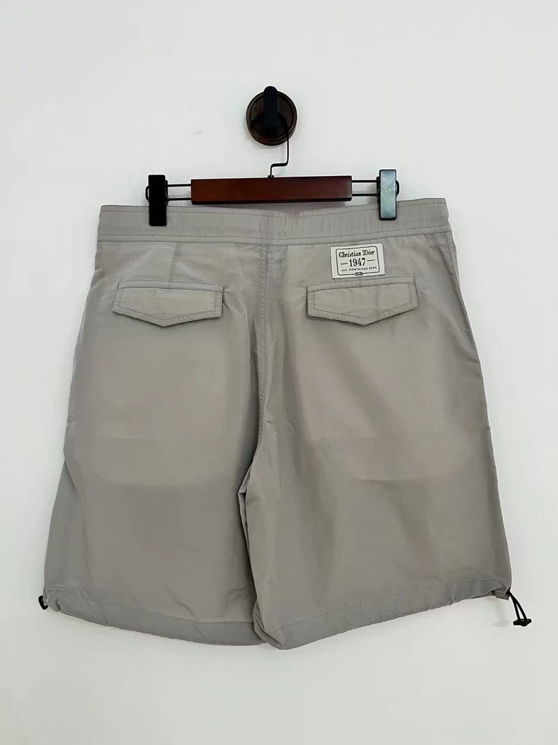 Dior Dior Gray 1947 Logo Lock Shorts Size 42" / US 20 - 2 Thumbnail