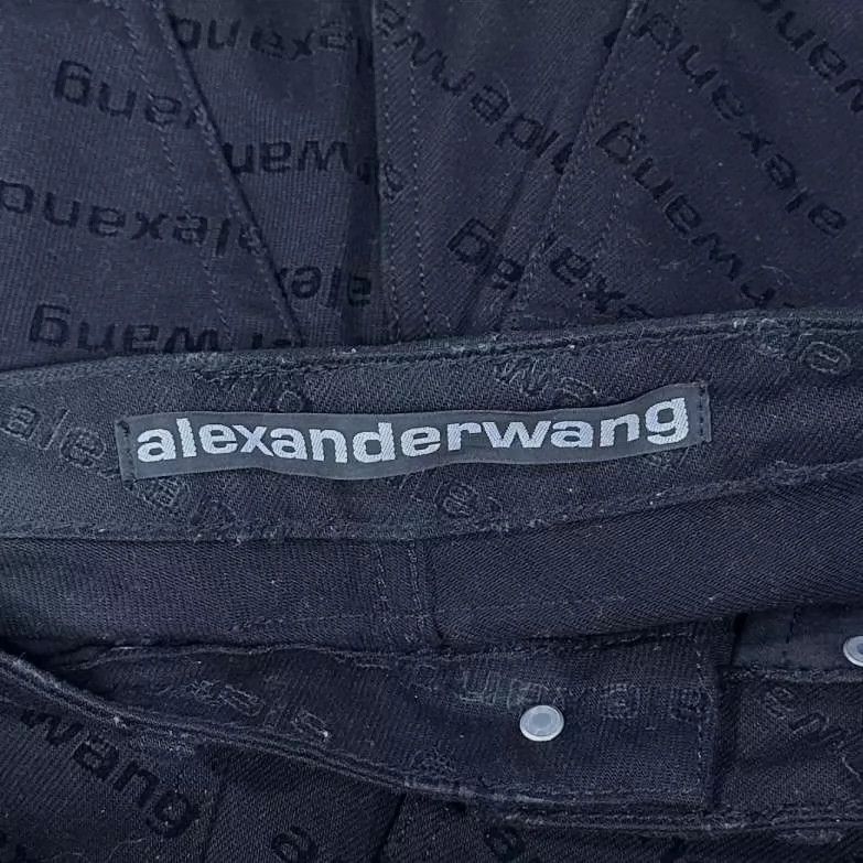 Alexander Wang Black Denim Pants by Alexander Wang Size 25" / US 0 / IT 36 - 7 Thumbnail
