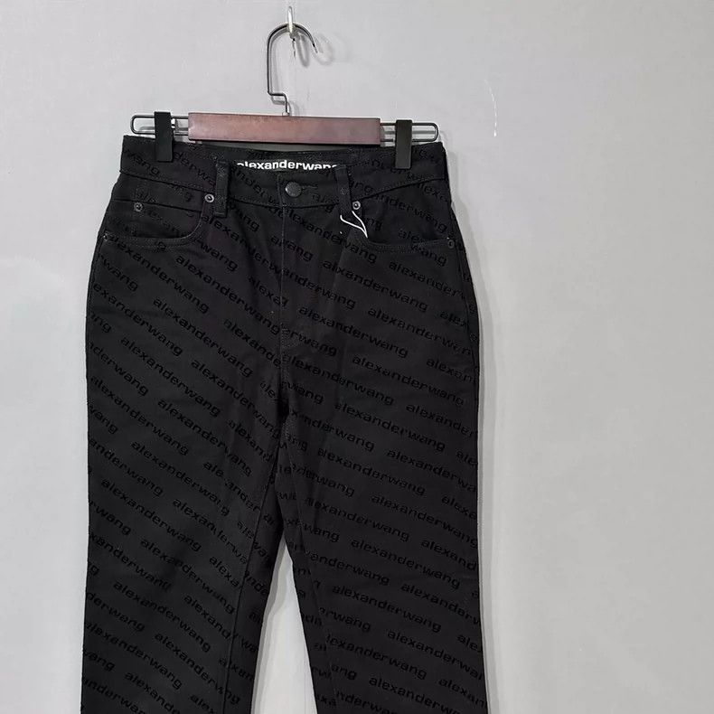 Alexander Wang Black Denim Pants by Alexander Wang Size 25" / US 0 / IT 36 - 2 Thumbnail