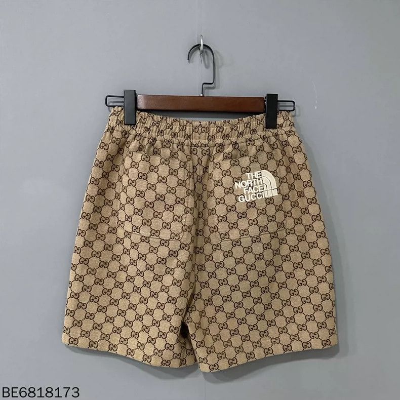 Gucci Gucci Logo Print Denim Shorts Size 22" - 2 Thumbnail