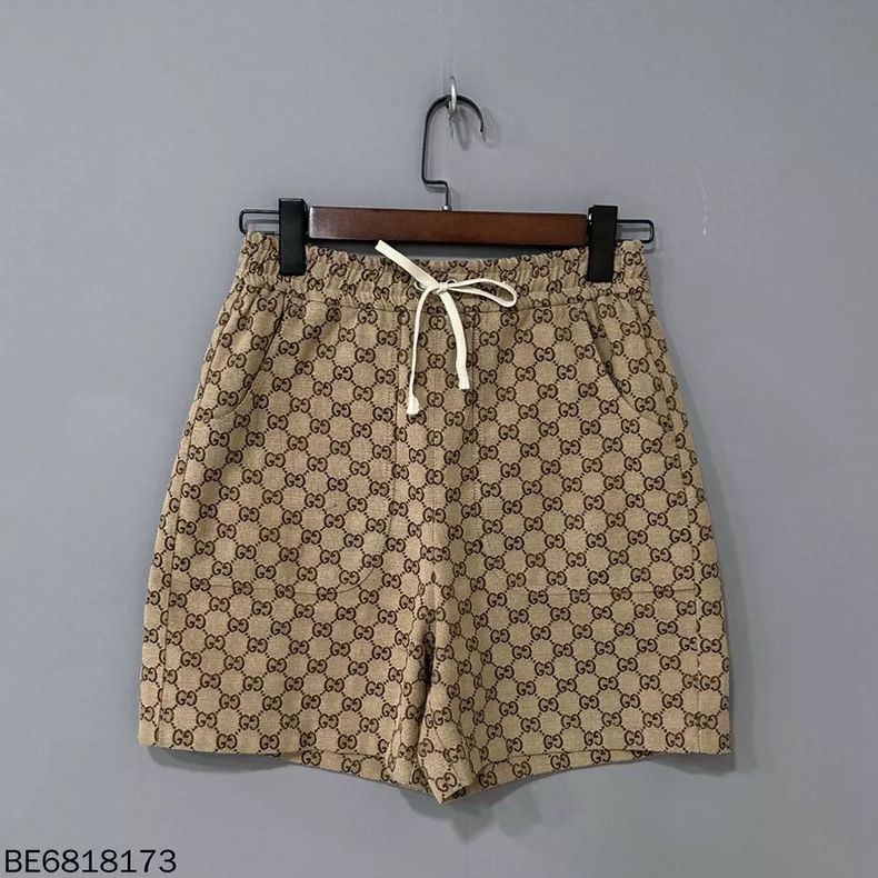 Gucci Gucci Logo Print Denim Shorts Size 22" - 3 Thumbnail