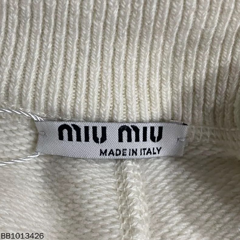 Miu Miu Miu Miu Logo Cashmere Shorts Size 38" / US 16 / IT 52 - 4 Thumbnail