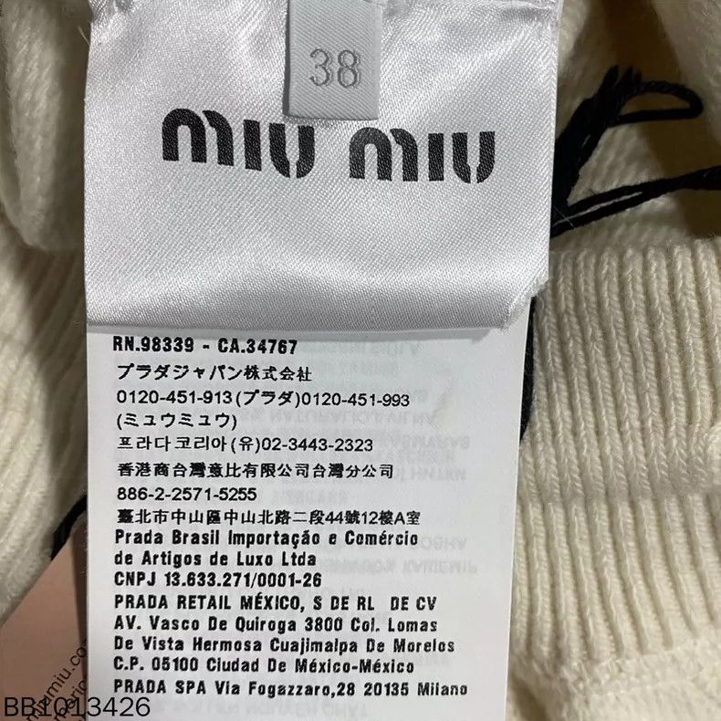 Miu Miu Miu Miu Logo Cashmere Shorts Size 38" / US 16 / IT 52 - 6 Thumbnail