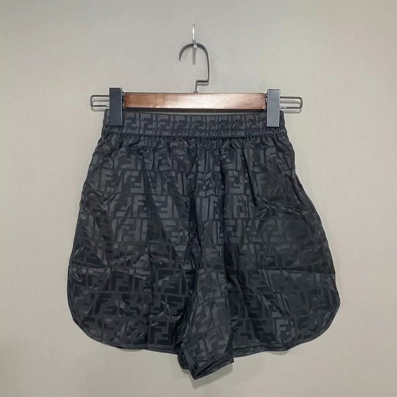 Fendi Fendi Double F Pattern Shorts Size 36" / US 14 / IT 50 - 2 Thumbnail