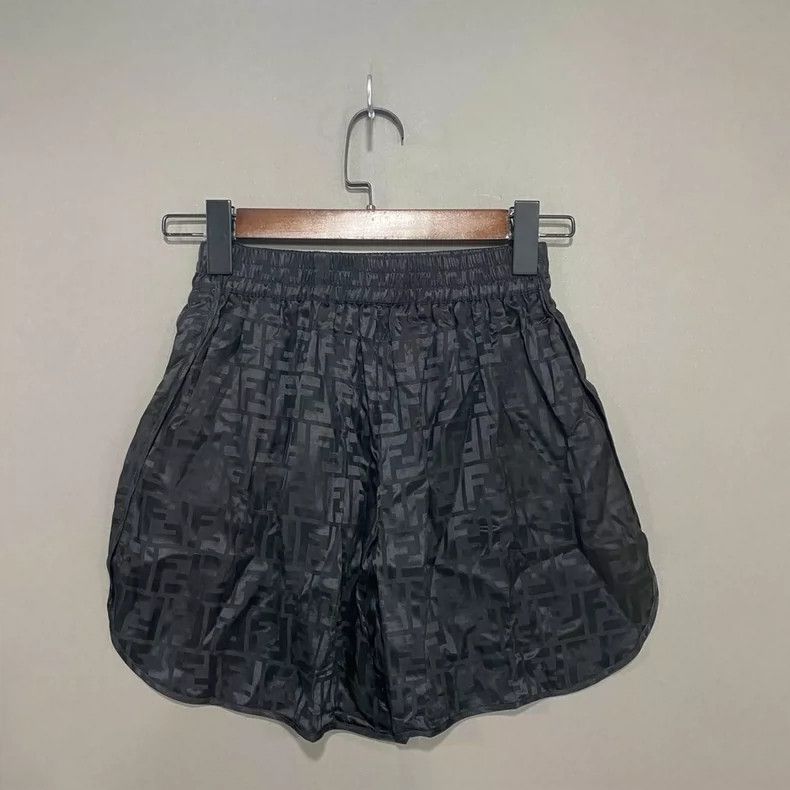 Fendi Fendi Double F Pattern Shorts Size 36" / US 14 / IT 50 - 3 Thumbnail