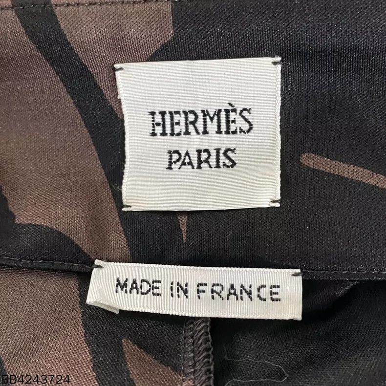 Hermes Hermes Silk Micro Flare Pants Size 36" / US 14 / IT 50 - 4 Thumbnail