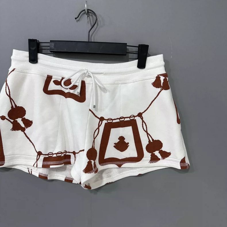 Hermes Lantern Print Logo Shorts HERMES Size 38" / US 16 / IT 52 - 2 Thumbnail