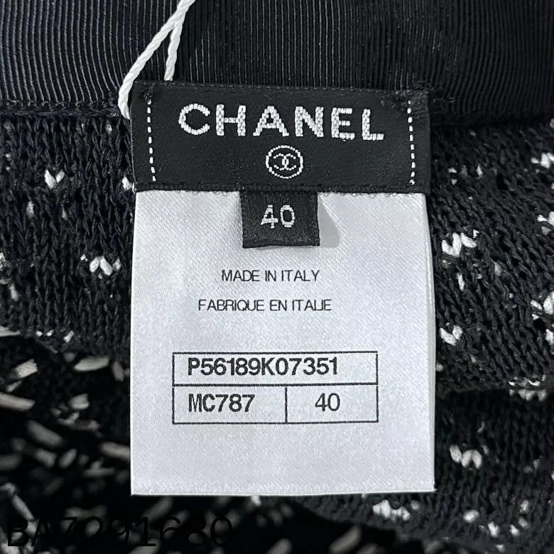 Chanel Chanel Black Wide-Leg Trousers Size 40" / US 18 - 5 Thumbnail
