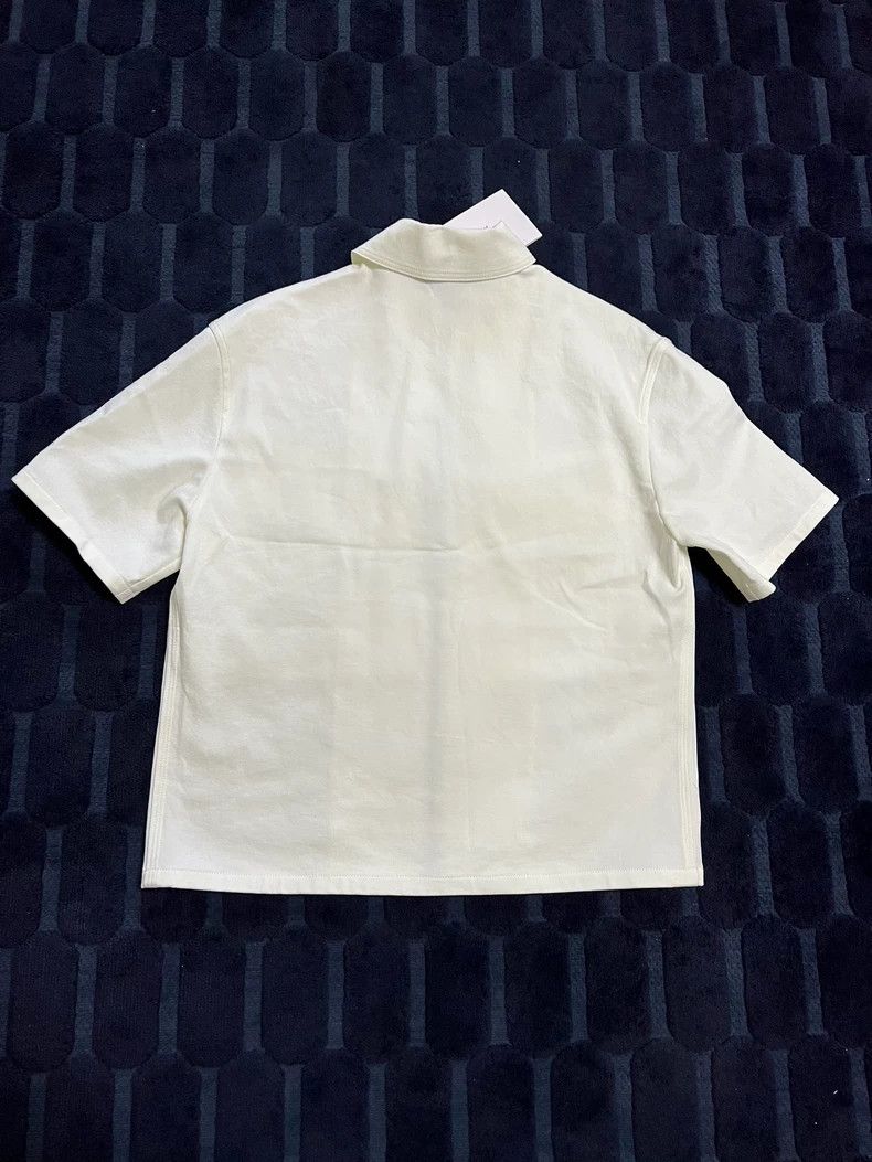 Dior White Women's Short Sleeve Denim Shirt Size S / US 4 / IT 40 - 2 Thumbnail