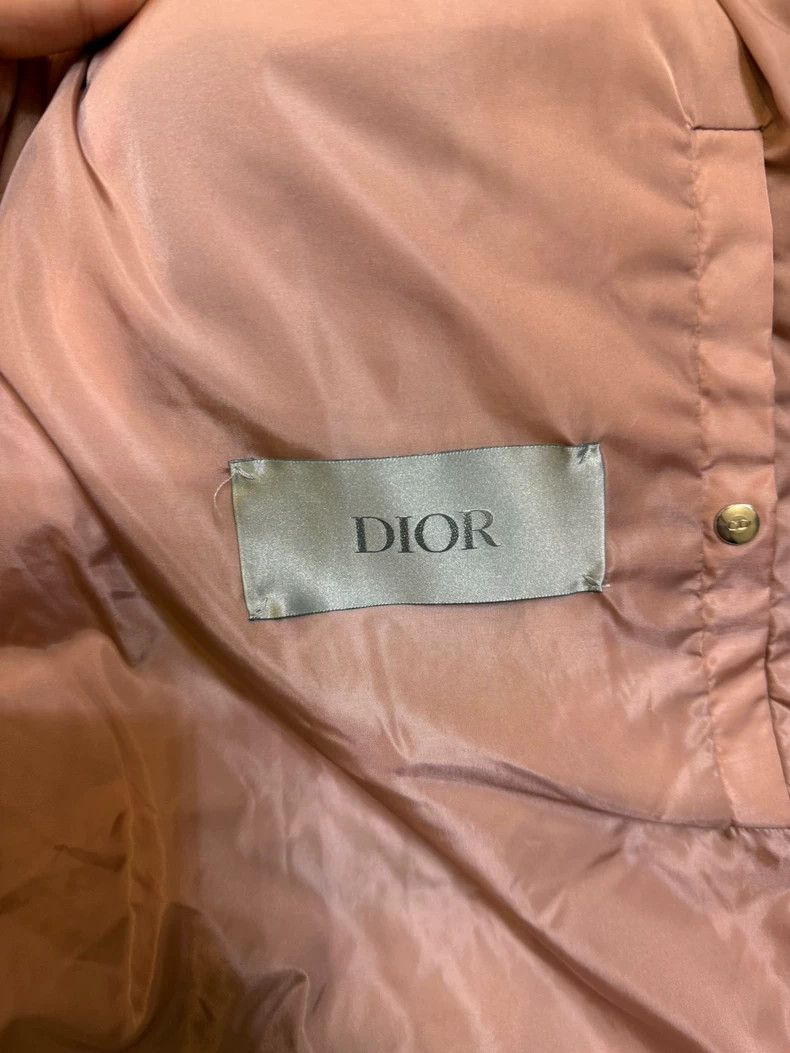 Dior Dior Pink Logo Down Jacket with Tags Size M / US 6-8 / IT 42-44 - 4 Thumbnail