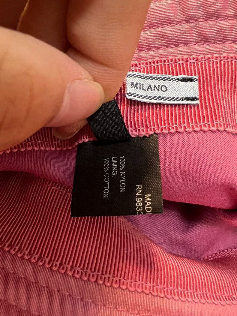 Prada Prada Pink Bucket Hat Size M Size ONE SIZE - 5 Thumbnail