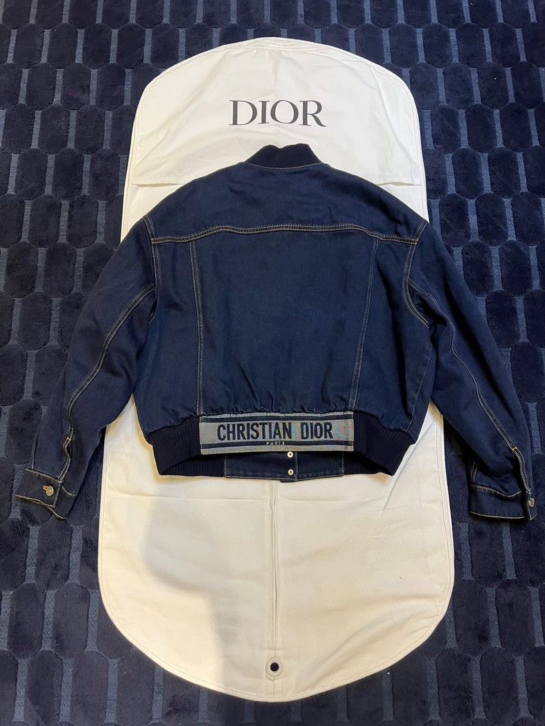 Dior Dior Women's Thick Denim Jacket with Tags Size M / US 6-8 / IT 42-44 - 2 Thumbnail