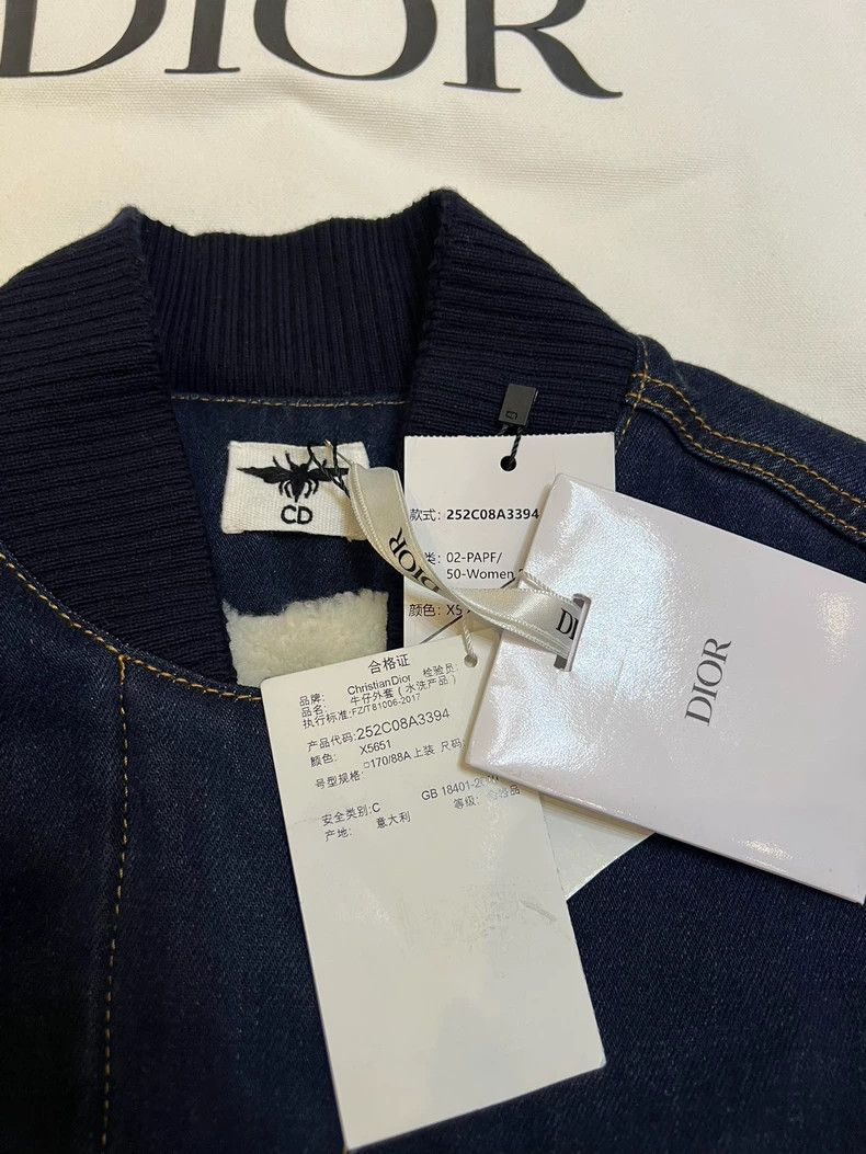 Dior Dior Women's Thick Denim Jacket with Tags Size M / US 6-8 / IT 42-44 - 4 Thumbnail