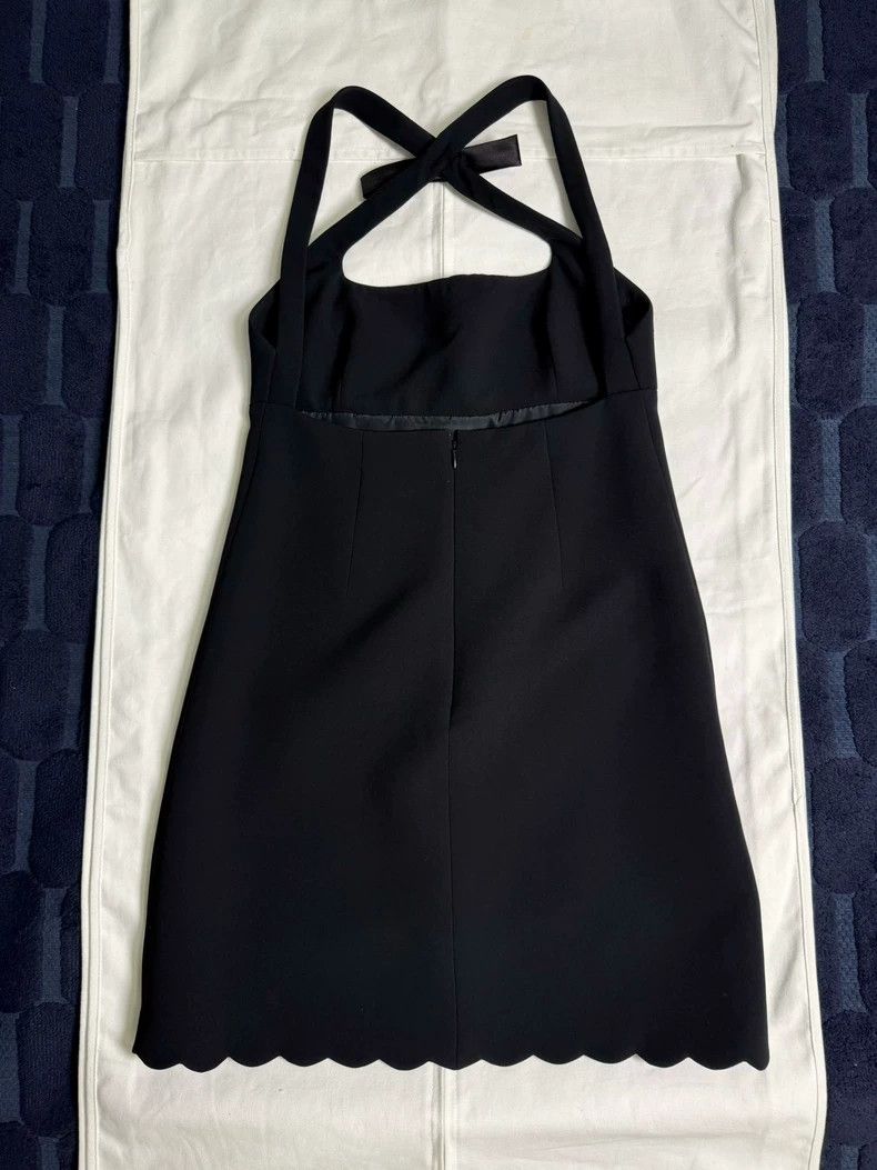 Prada MiuMiu Black Bow Sleeveless Dress Size 40 Size M / US 6-8 / IT 42-44 - 2 Thumbnail
