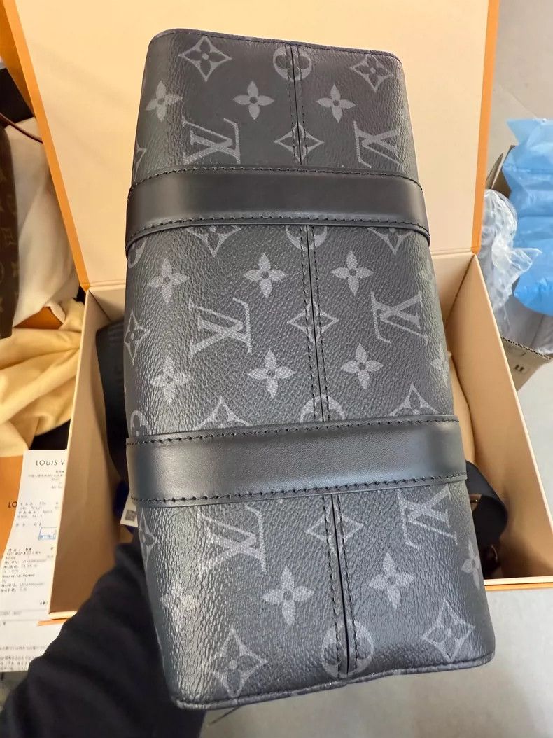Louis Vuitton City Keepall Monogram Black Crossbody Bag Size ONE SIZE - 7 Thumbnail