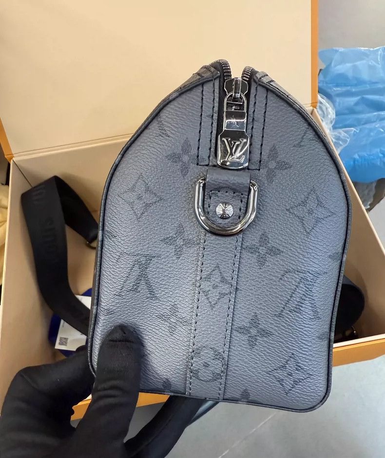 Louis Vuitton City Keepall Monogram Black Crossbody Bag Size ONE SIZE - 9 Thumbnail
