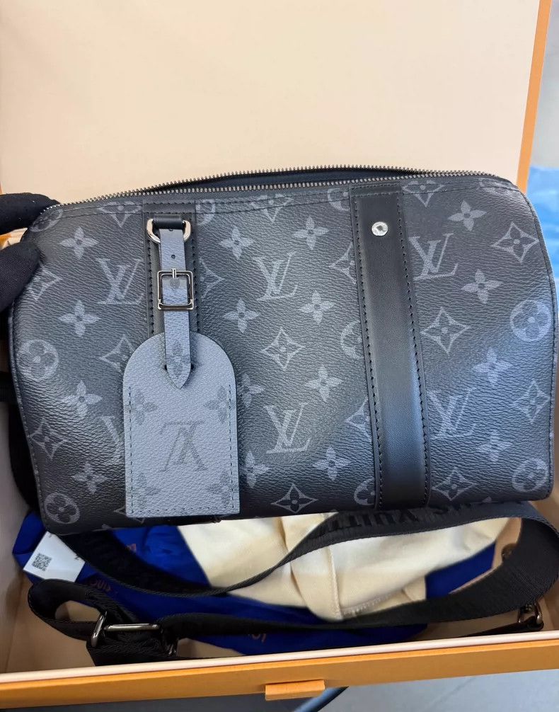 Louis Vuitton City Keepall Monogram Black Crossbody Bag Size ONE SIZE - 2 Thumbnail