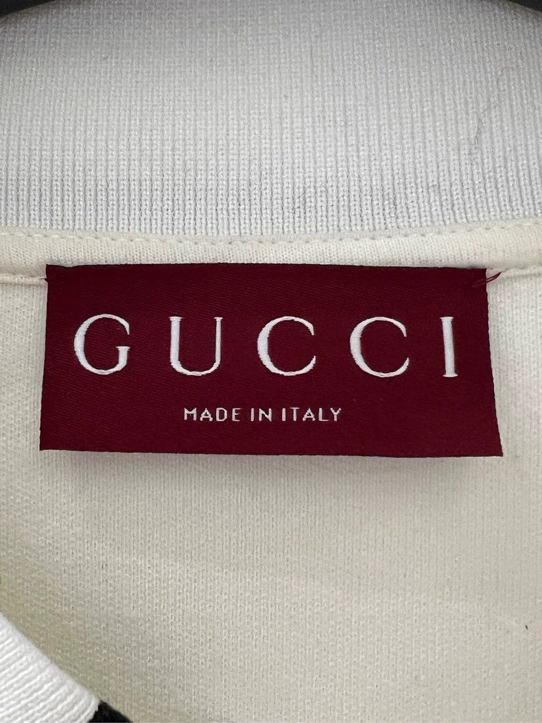 Gucci Gucci Short Sleeve Logo Polo Shirt Size US M / EU 48-50 / 2 - 5 Thumbnail
