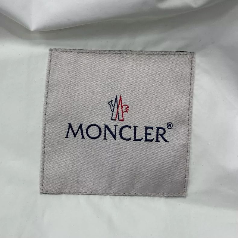 Moncler Moncler White Logo Windbreaker Jacket Size US M / EU 48-50 / 2 - 4 Thumbnail