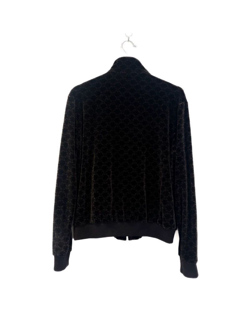 Celine Velvet Print Jacket by Celine Size US S / EU 44-46 / 1 - 2 Thumbnail
