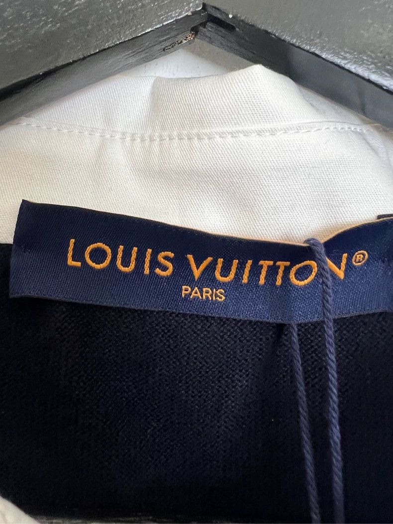 Louis Vuitton Louis Vuitton Embroidered Short Sleeve Polo Shirt Size US L / EU 52-54 / 3 - 6 Thumbnail